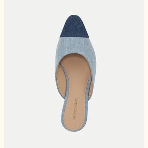Veronica Beard Carlotta Denim Flat, size 5.5 US.
